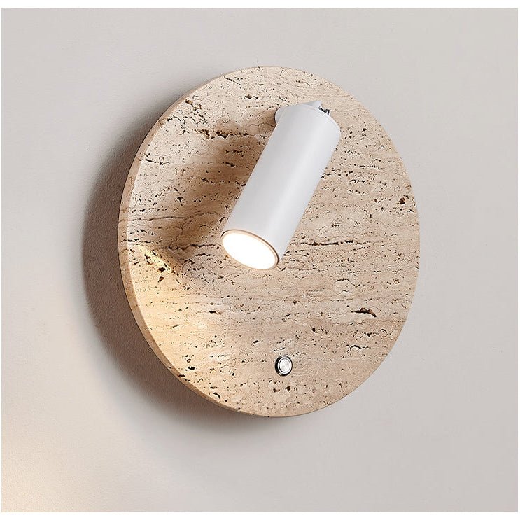 Selan applique travertino Axis Directional Sconce