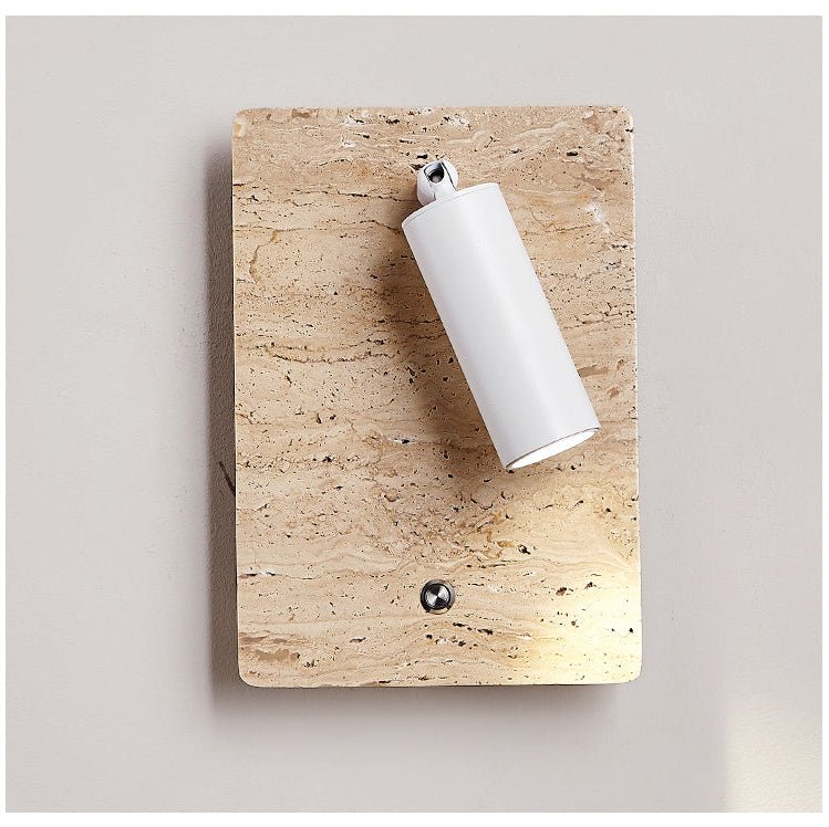 Selan applique travertino Axis Directional Sconce