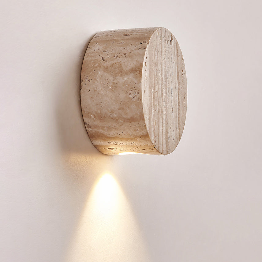Tavoraya travertino lampada da parete