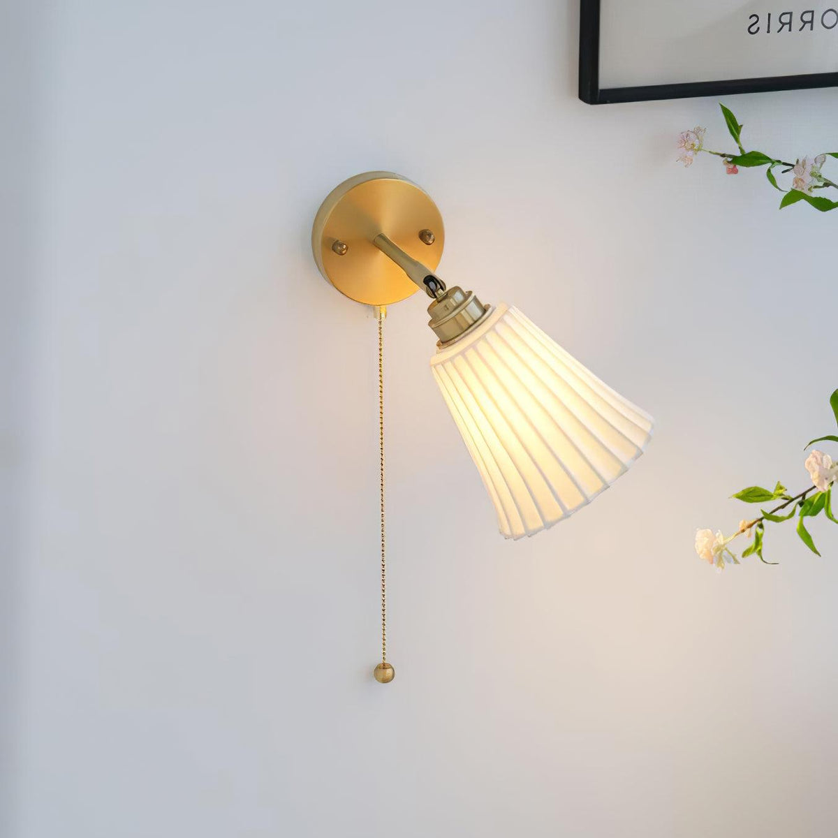 Nominex lampada da parete vintage in Ceramica