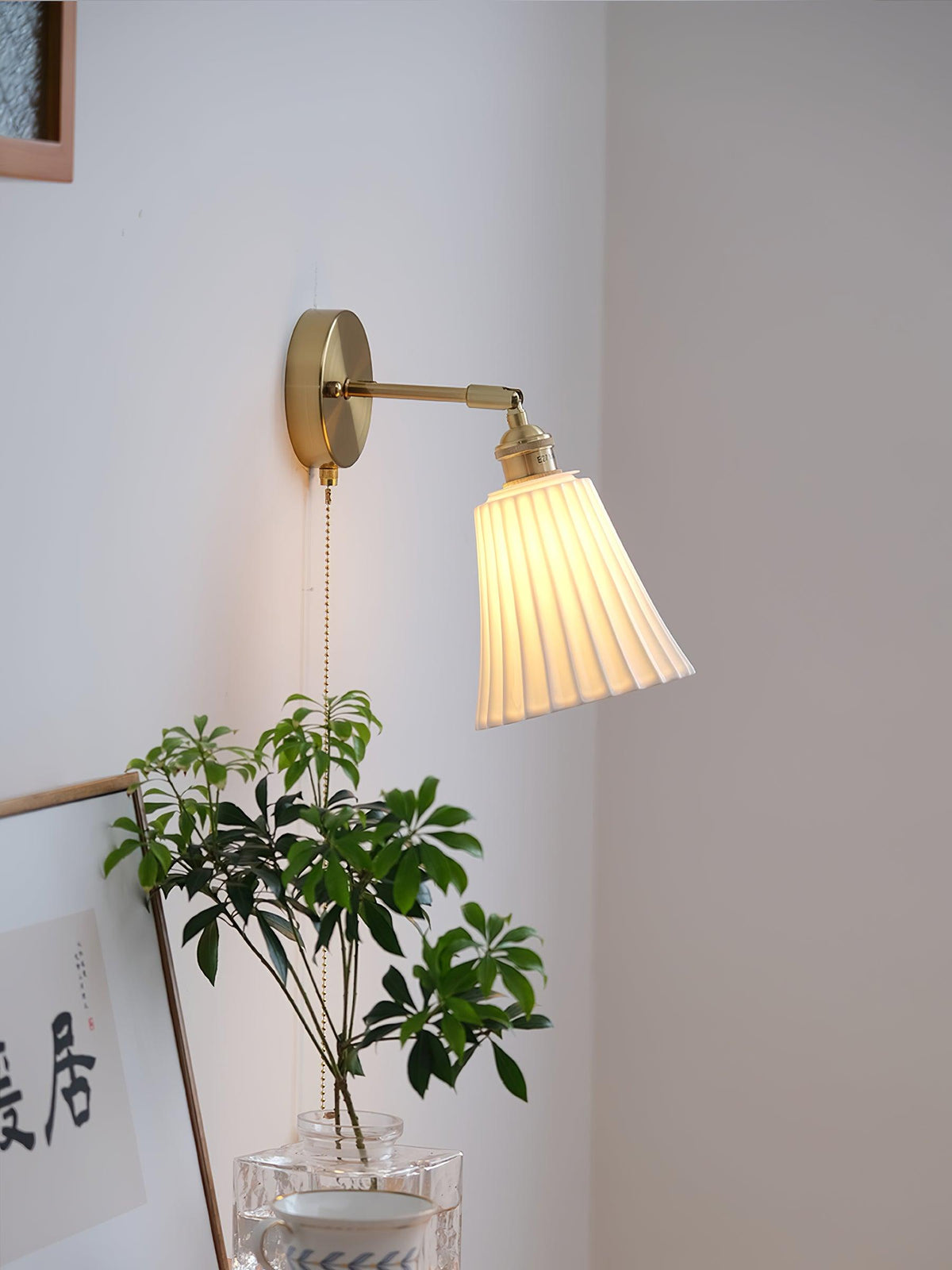 Nominex lampada da parete vintage in Ceramica