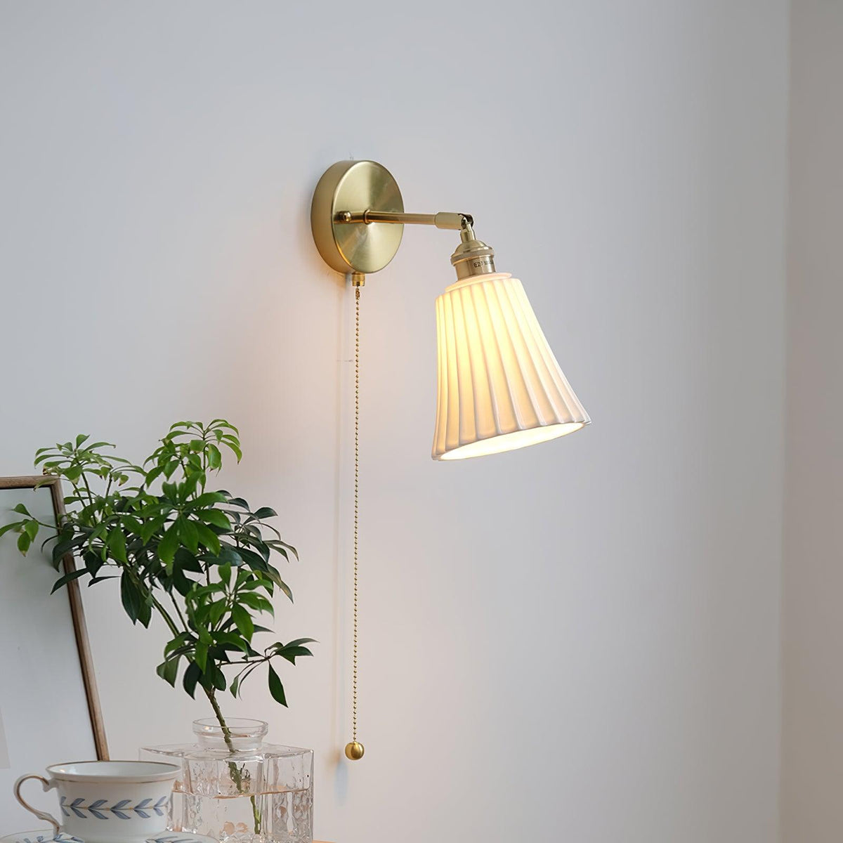 Nominex lampada da parete vintage in Ceramica