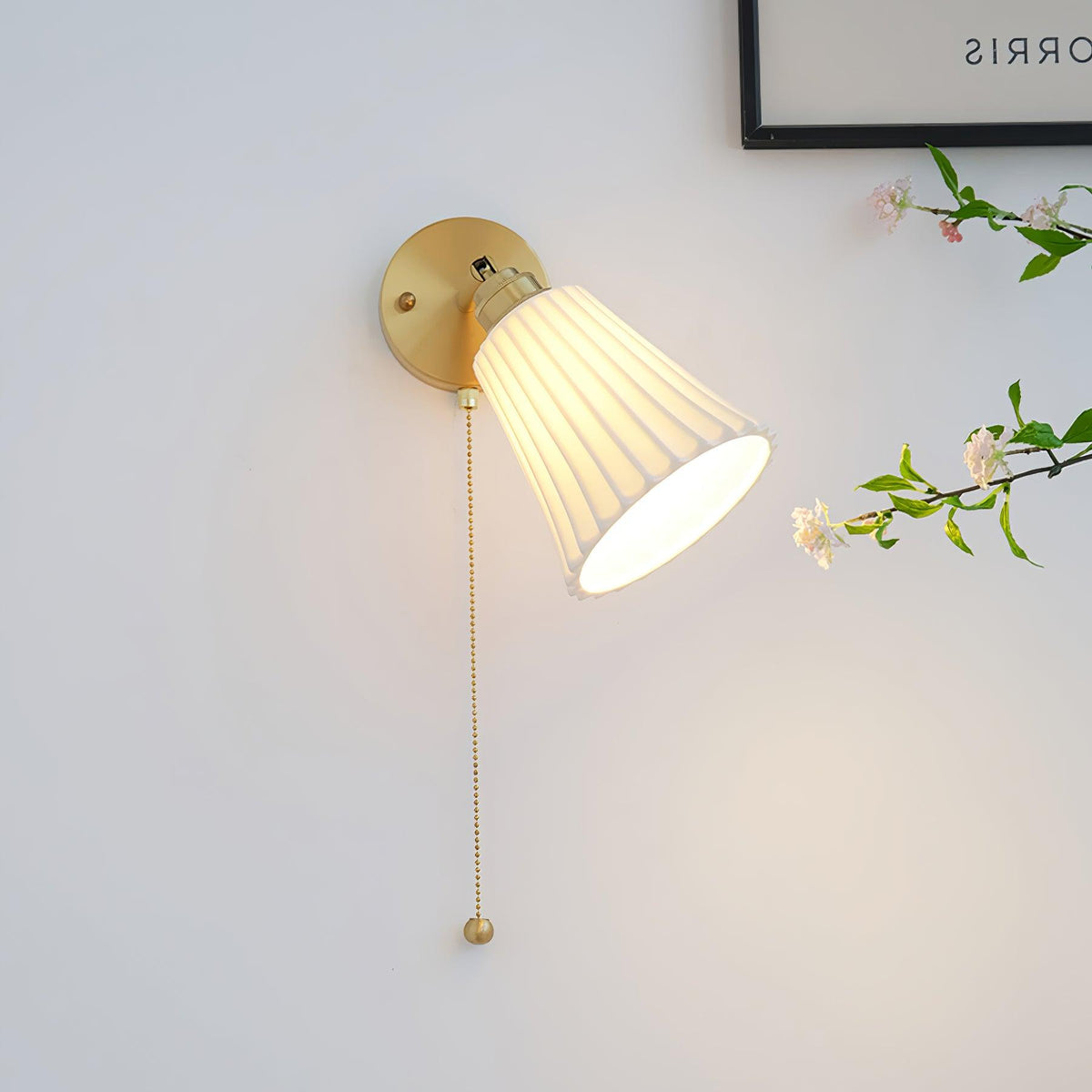 Nominex lampada da parete vintage in Ceramica