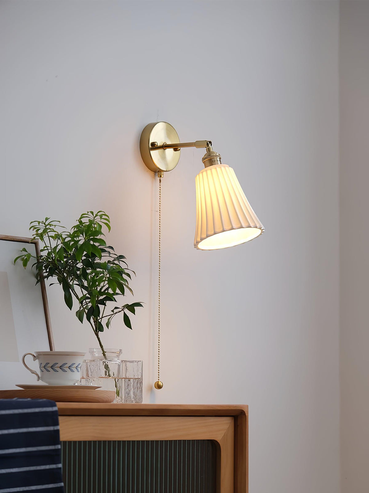 Nominex lampada da parete vintage in Ceramica