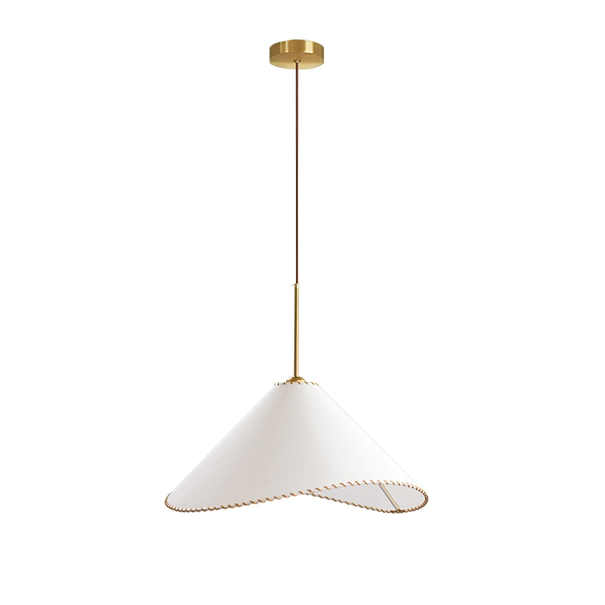 Aursoreth lampada a sospensione con Paralume in tessuto Twistato Nordico
