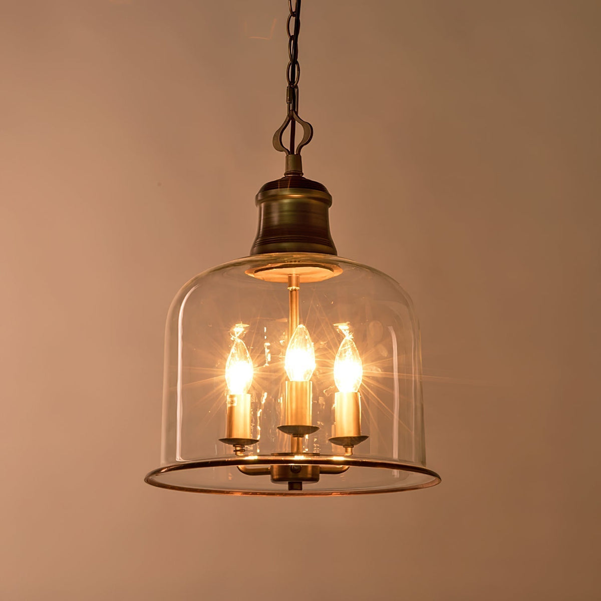 Celaniella Eleganza vintage lampada a sospensione in vetro