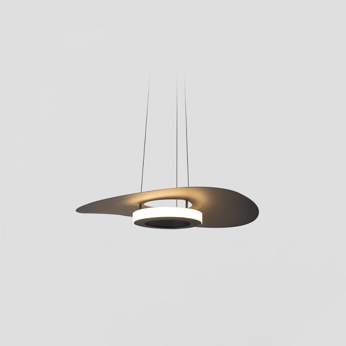 Solara Lampada a Sospensione Alluminio UFO Anello Minimalista - Relic Pieces