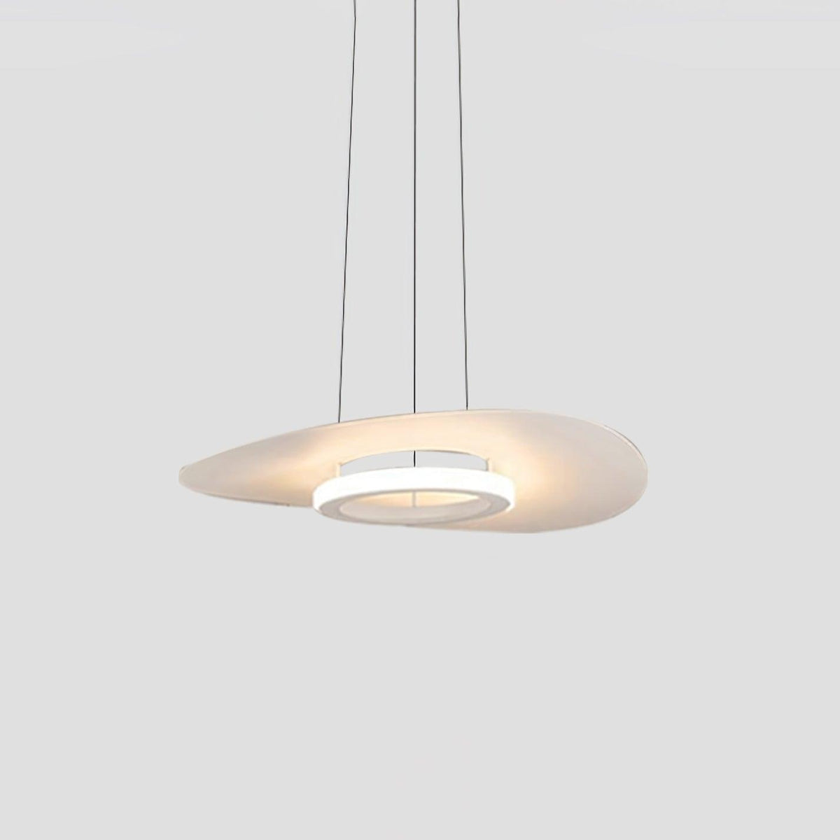 Solara Lampada a Sospensione Alluminio UFO Anello Minimalista - Relic Pieces