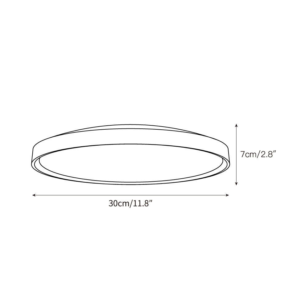 Symiror Lampada a Soffitto Plafoniera Travertino Minimalista Rotonda - Relic Pieces
