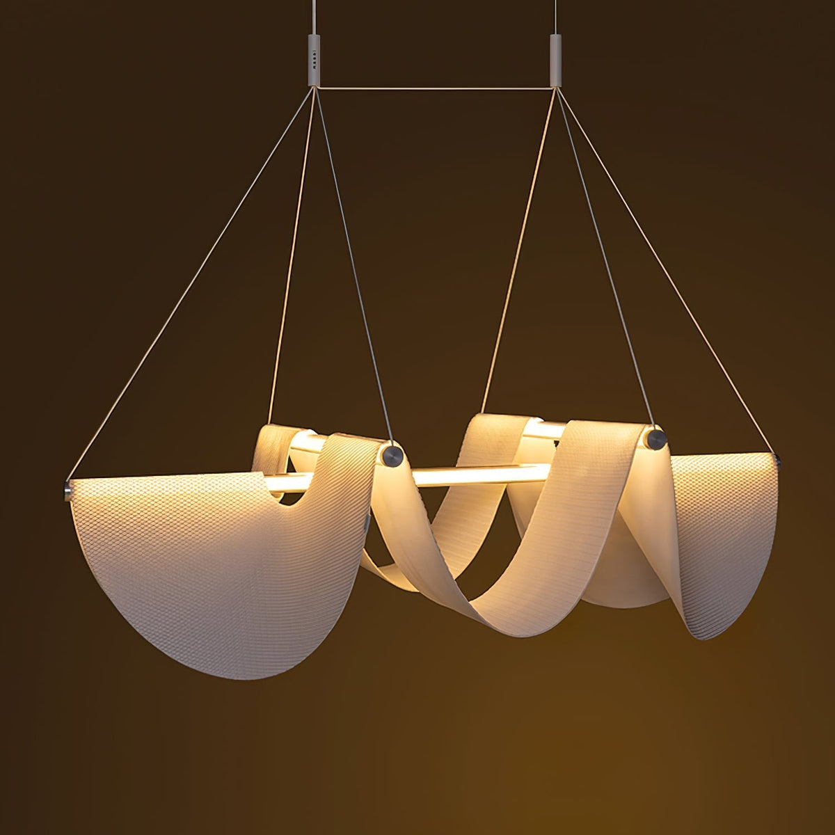 Avenuelle lampada a sospensione Postmoderna di lusso a Nastro