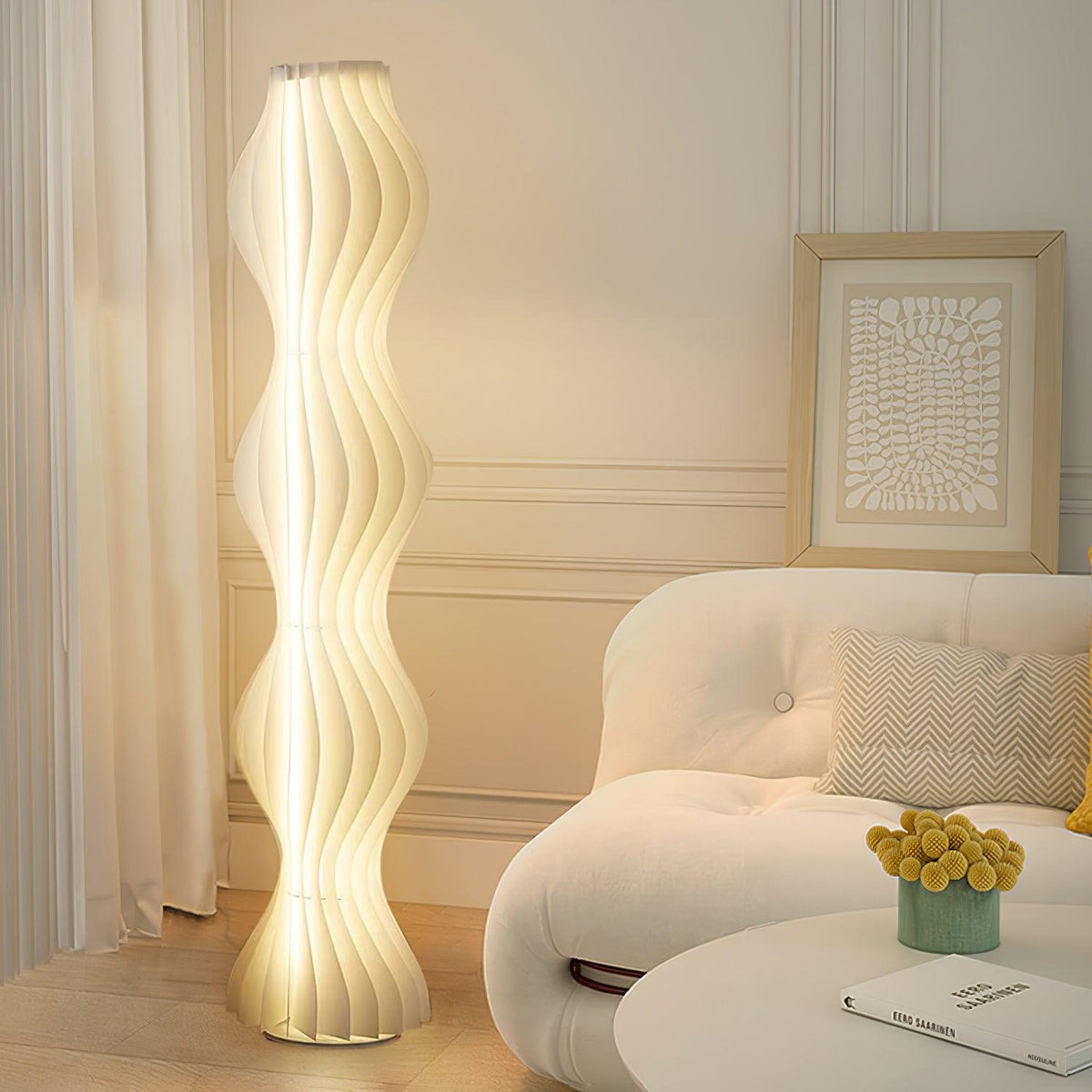 Dotha lampada da terra contemporanea