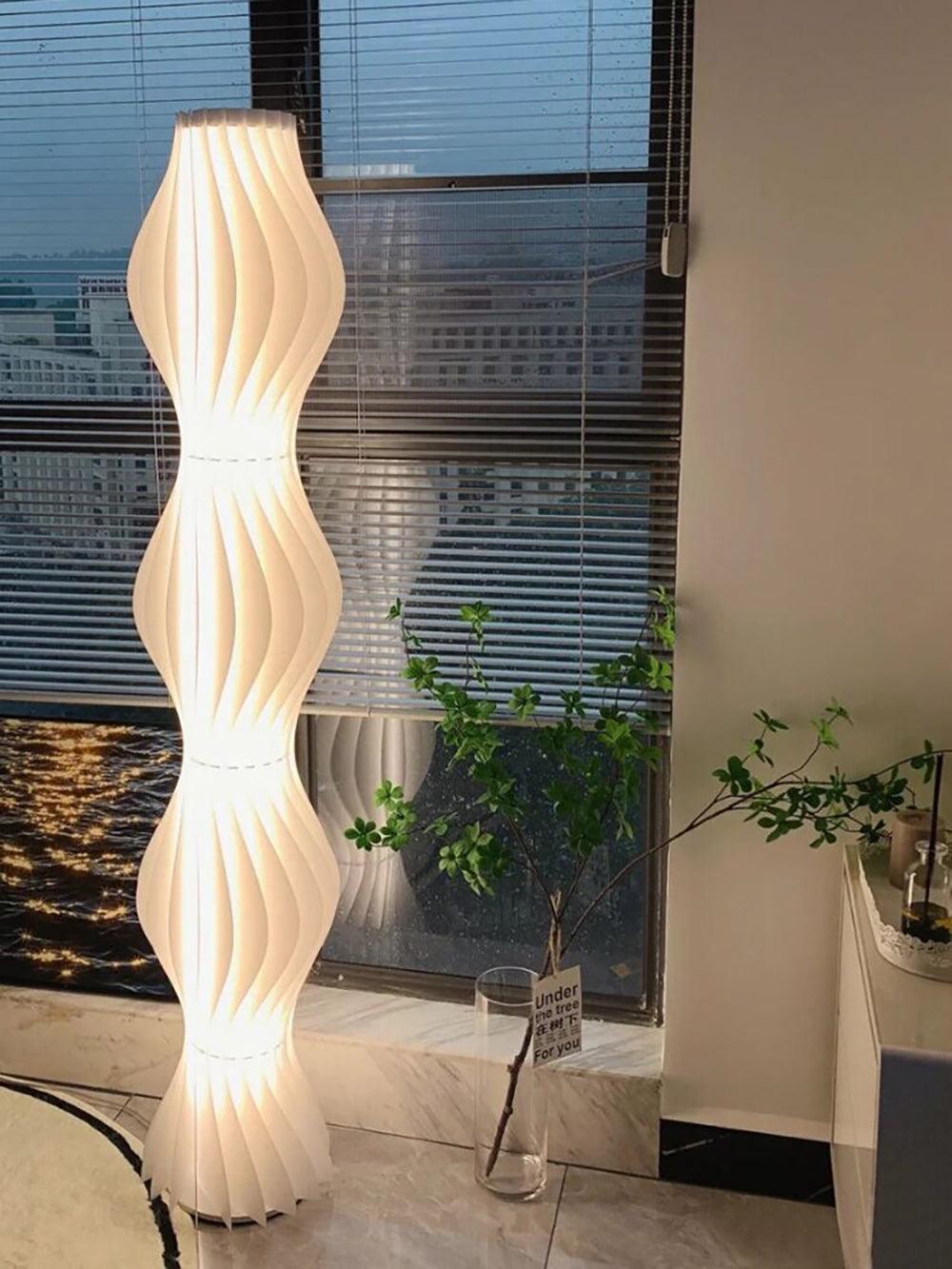 Dotha lampada da terra contemporanea