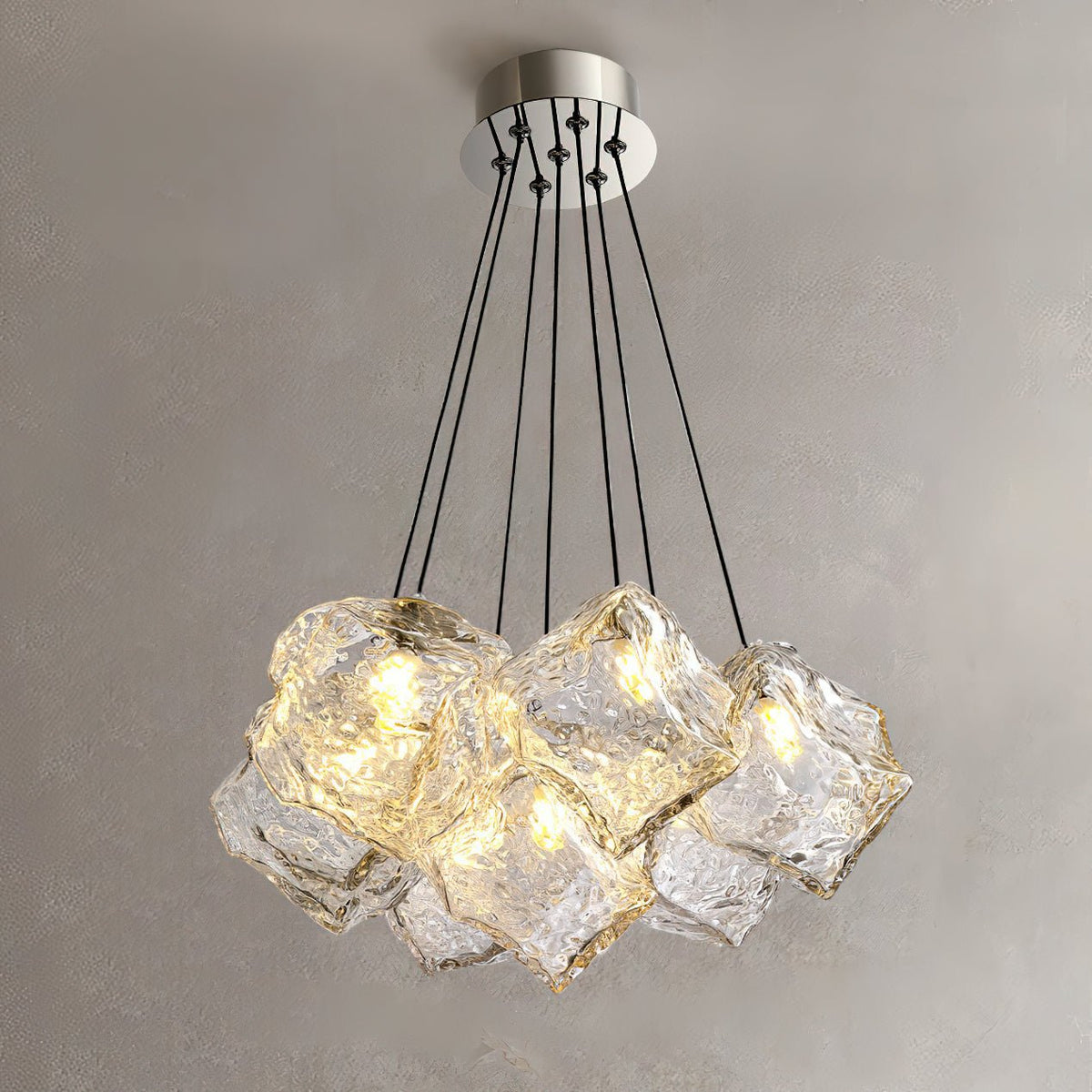 Velarian lampadario Ice Sparkling