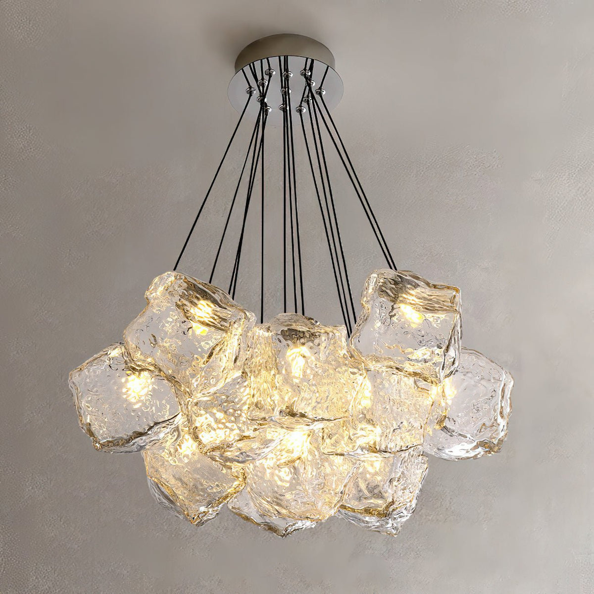 Velarian lampadario Ice Sparkling