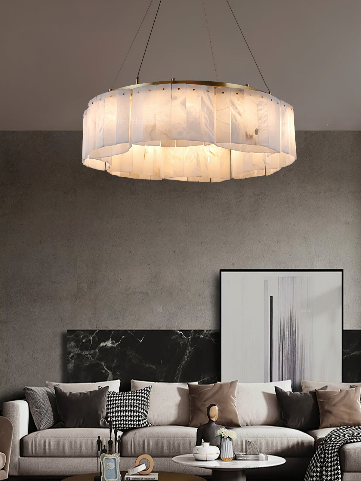 Ilveliel Lux Lampadario a Sospensione in Alabastro - Relic Pieces