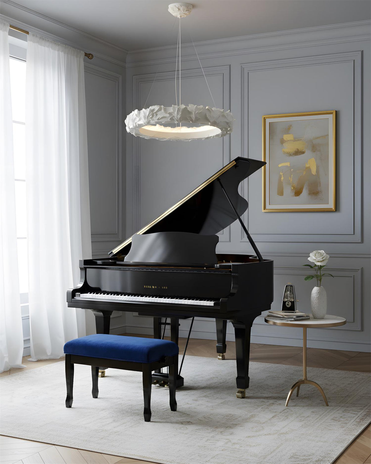 Oreloaria lampadario ad Anello