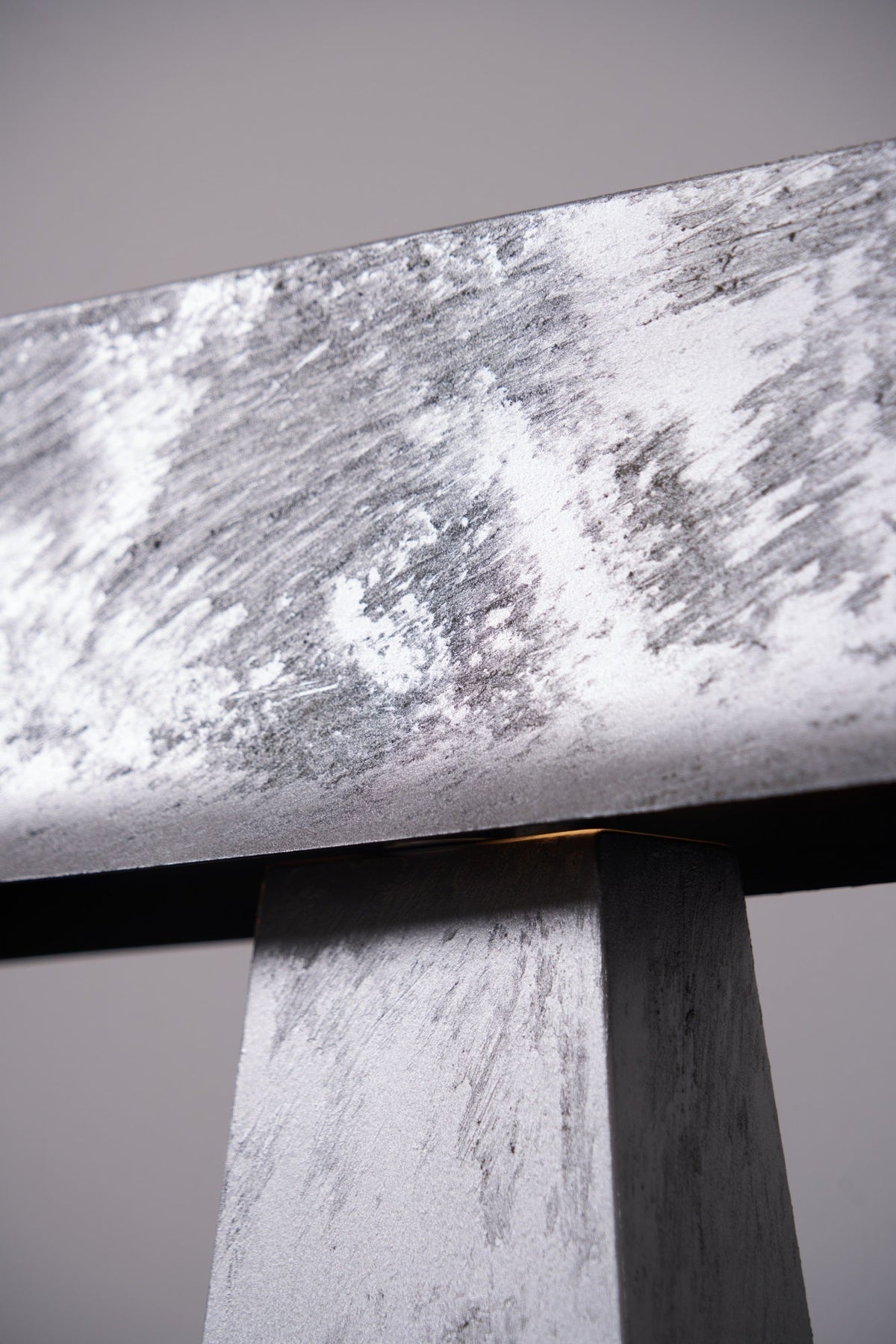Slate lampada da tavolo minimalista in Acciaio Antico