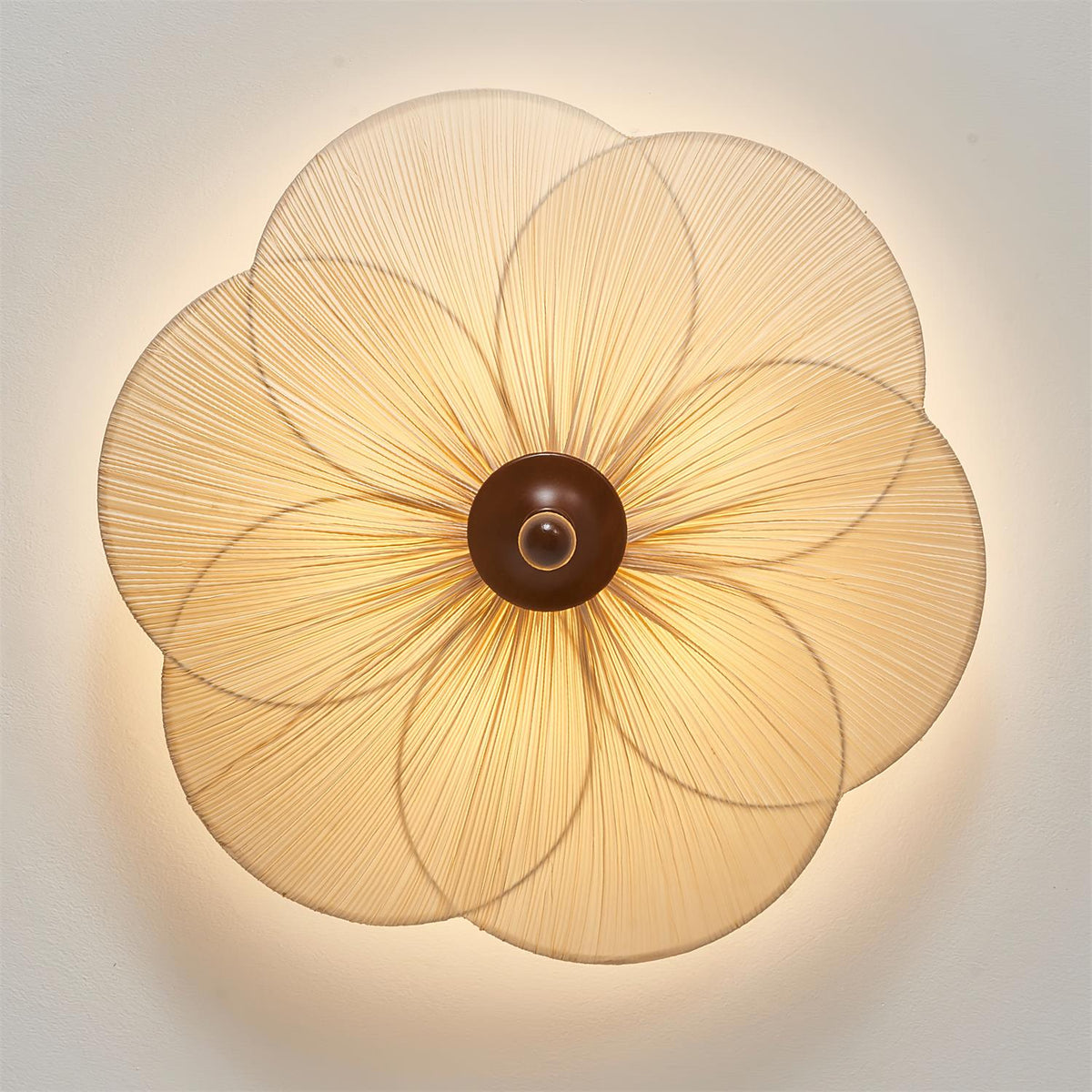 Rivivise lampada da soffitto a foglia