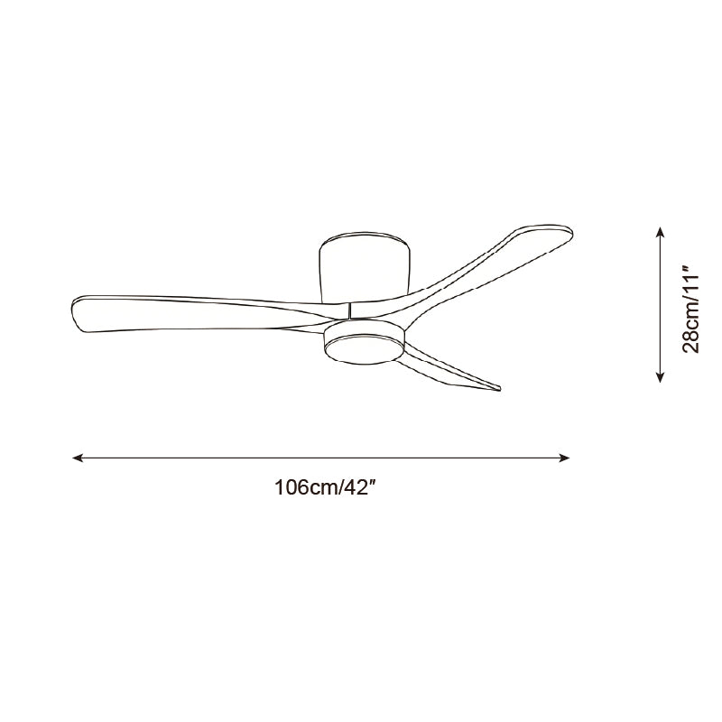 Miroise ventilatore da soffitto con luce