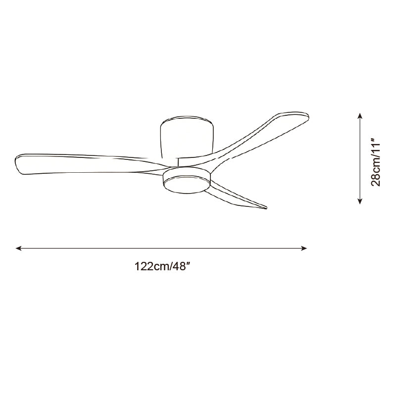 Miroise ventilatore da soffitto con luce