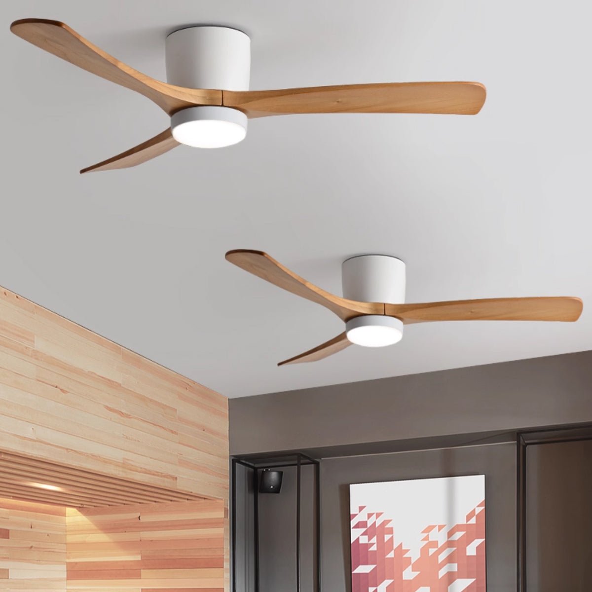 Miroise ventilatore da soffitto con luce