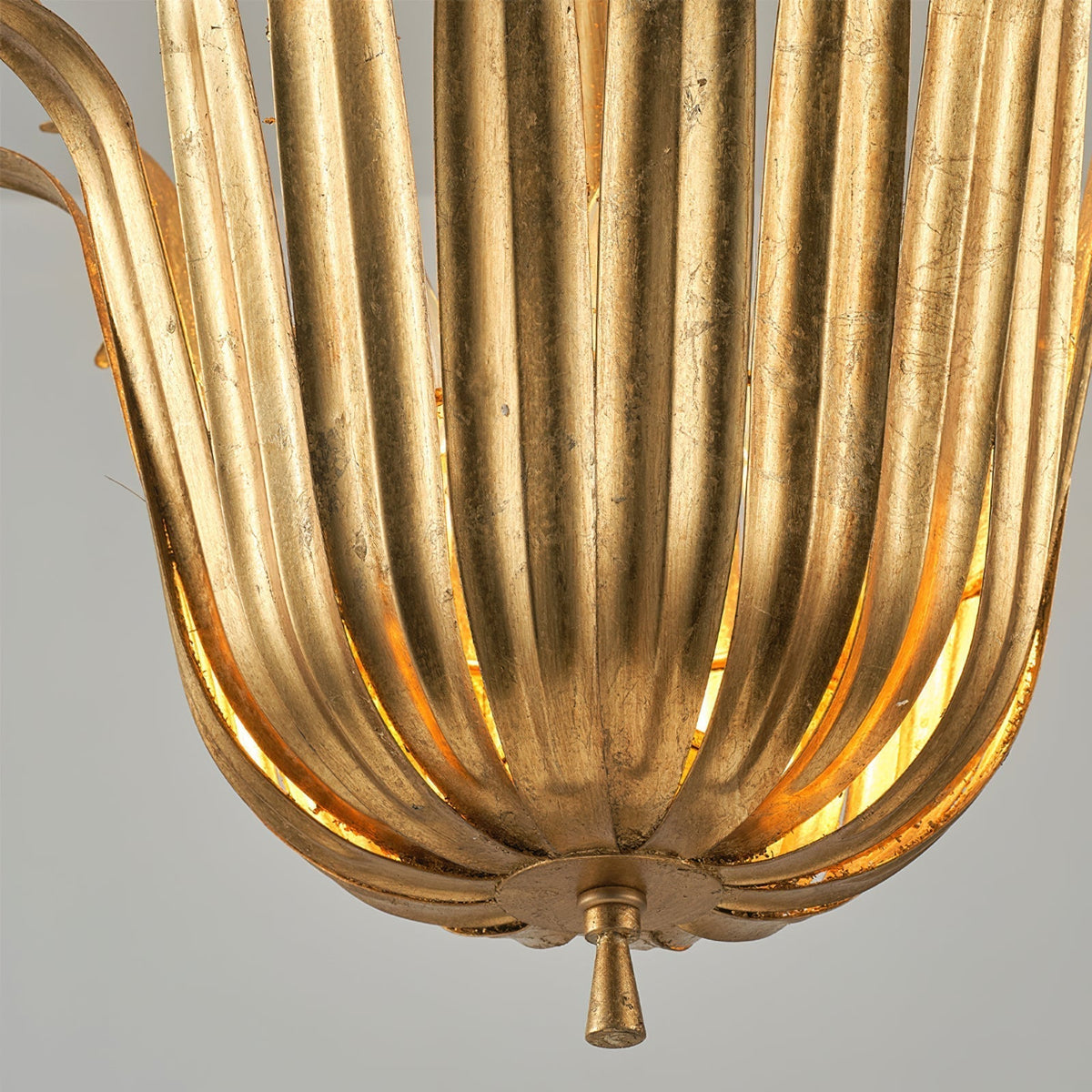 Selivaine lampada a sospensione con foglia