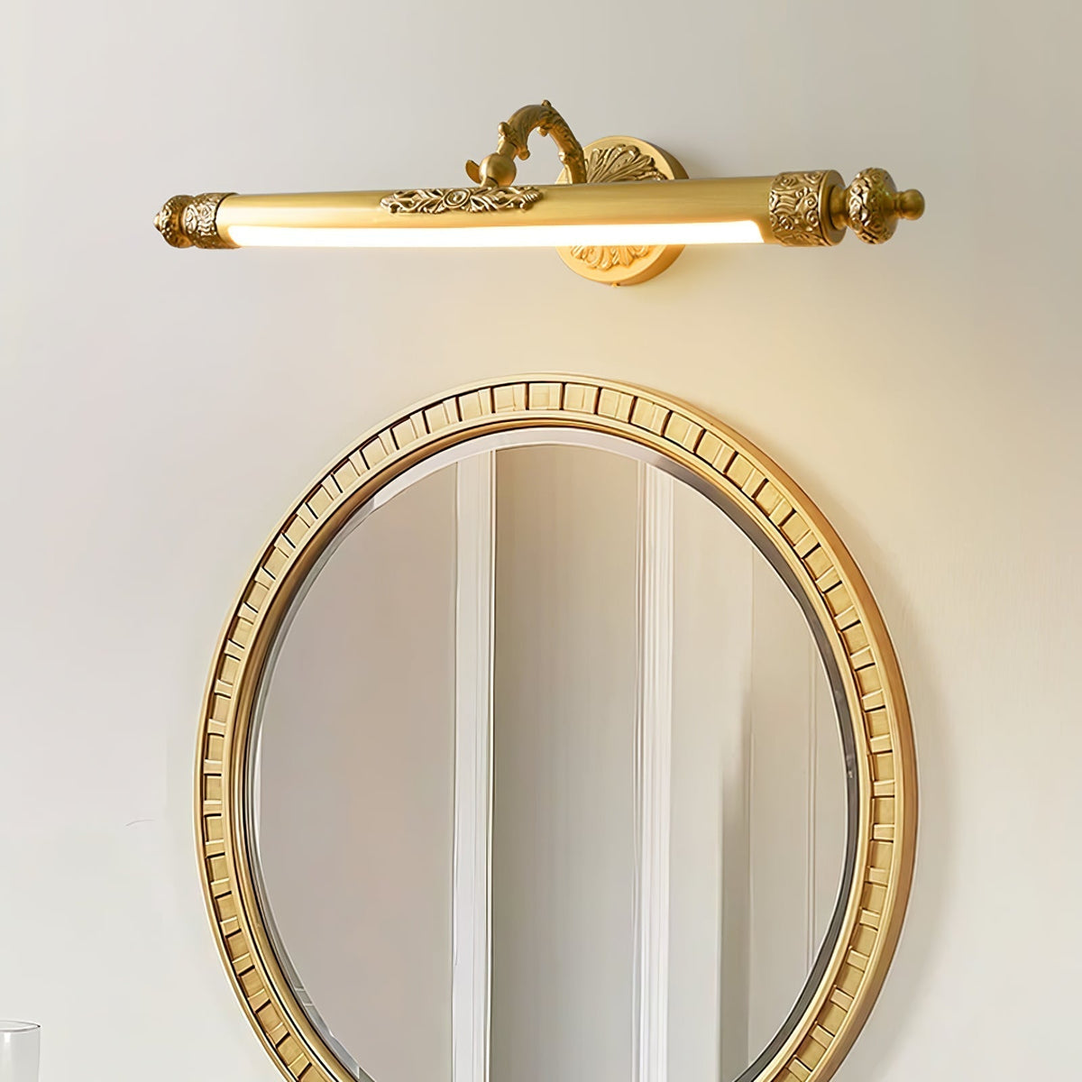 Cloren Premium Nordic Art Vanity lampada da parete in ottone