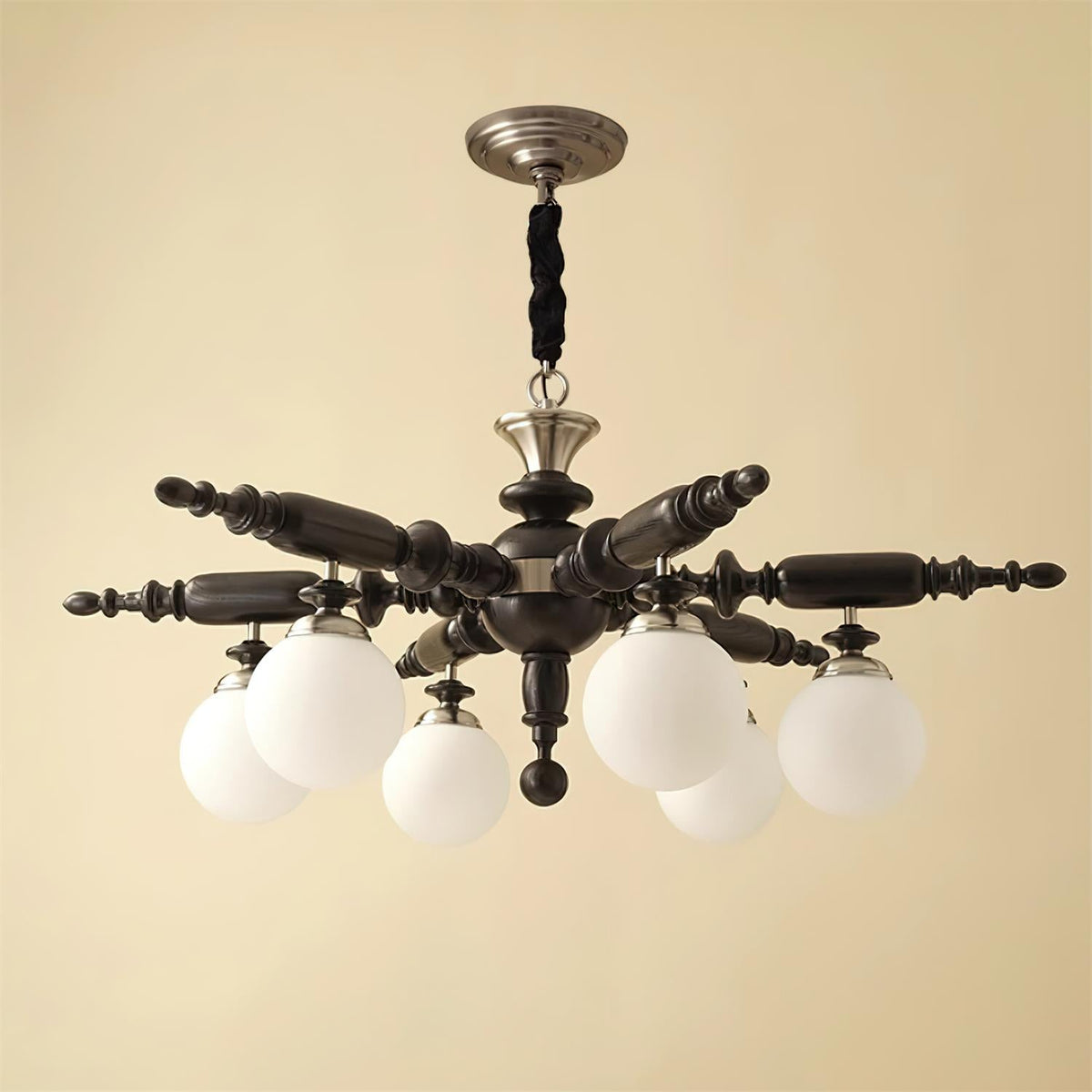 Juvian lampadario in legno