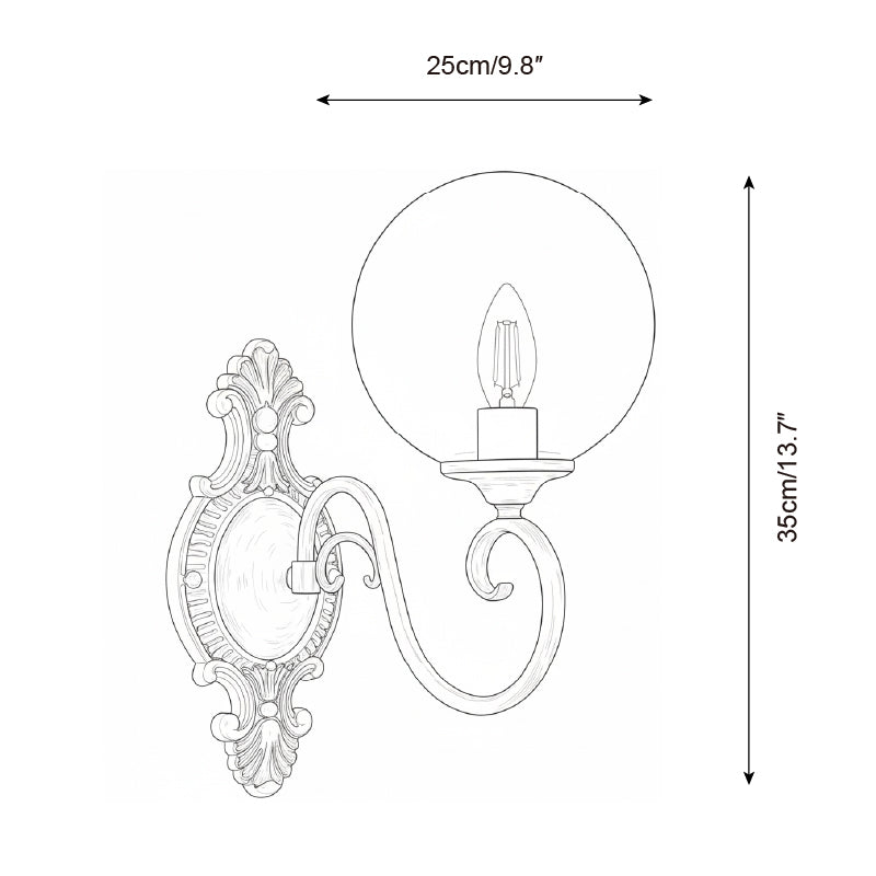 Miralaria applique lampada da parete
