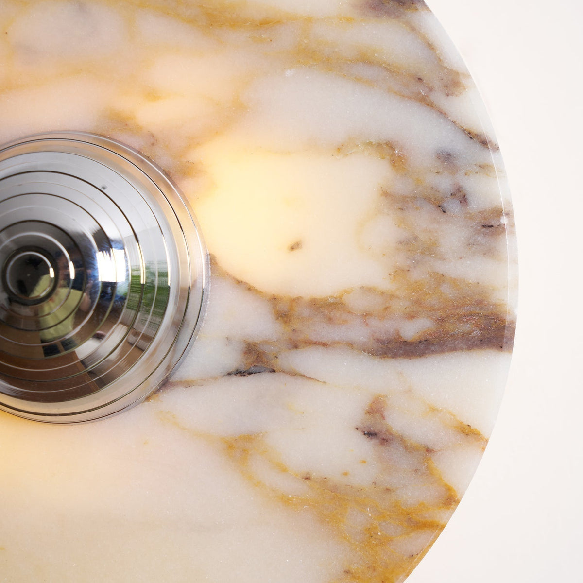 Lampada da parete in marmo disco LED moderna con luce a più colori