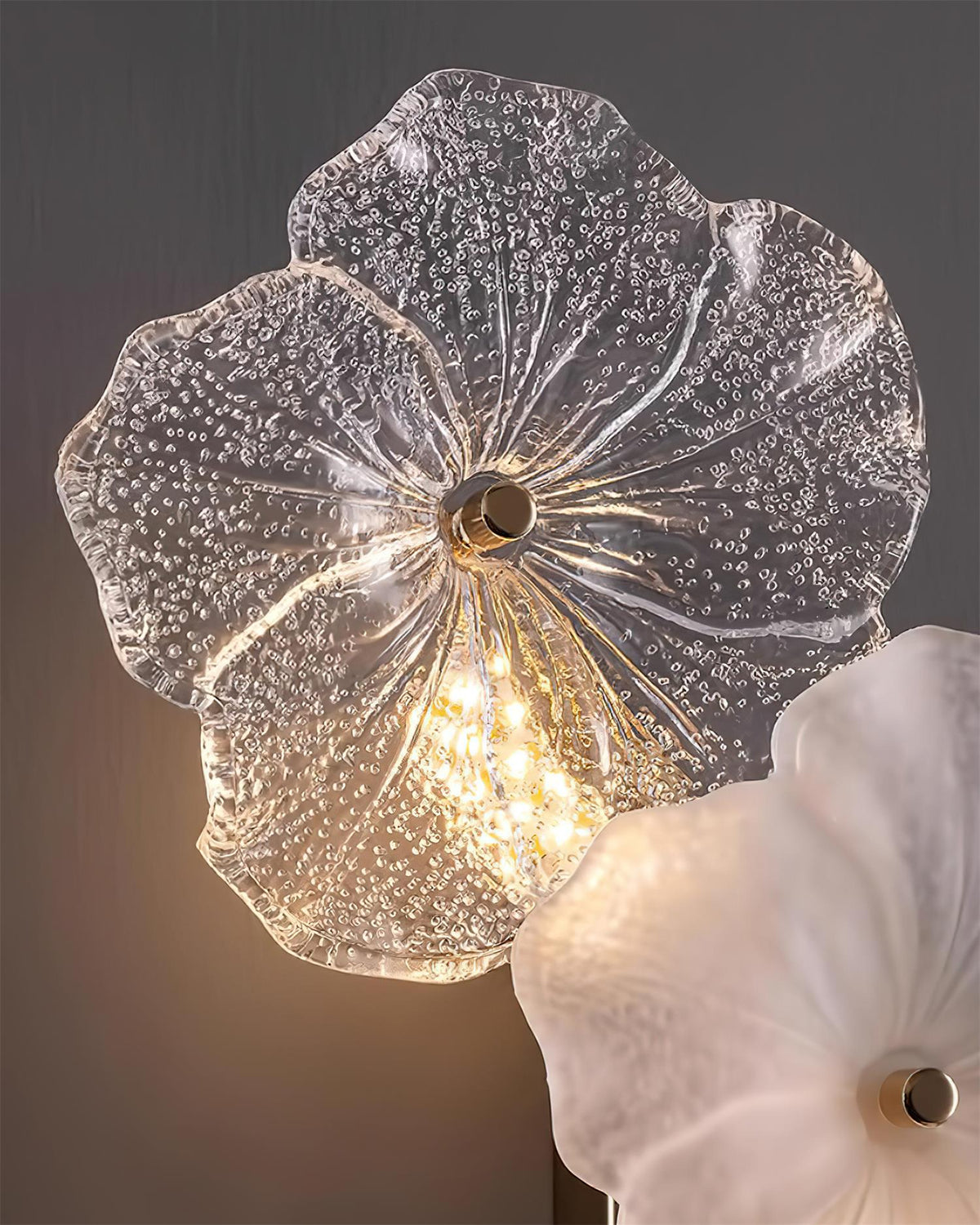 Givelle Applique Fiore Petalo Vetro Elegante - Relic Pieces