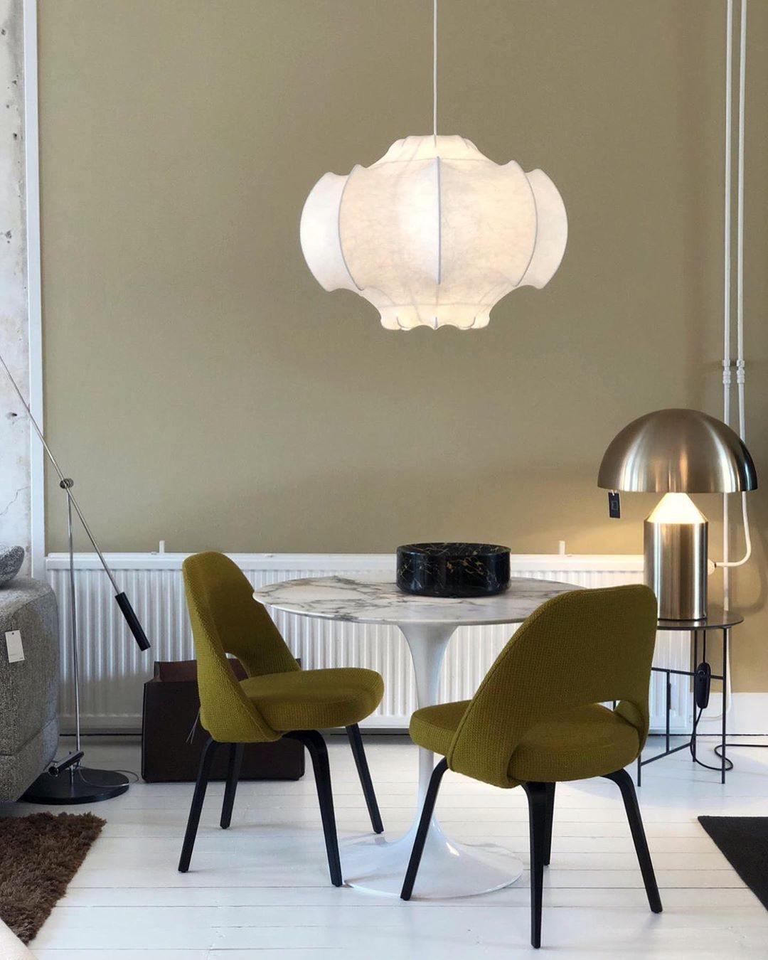 Lotus lampada a sospensione minimalista in Seta