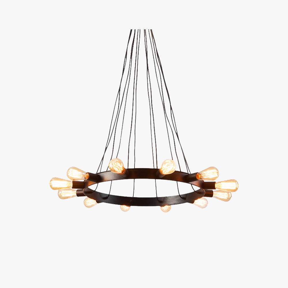 Silva Vintage Matello Lux Lampadario Marrone Soggiorno/Sala da Pranzo