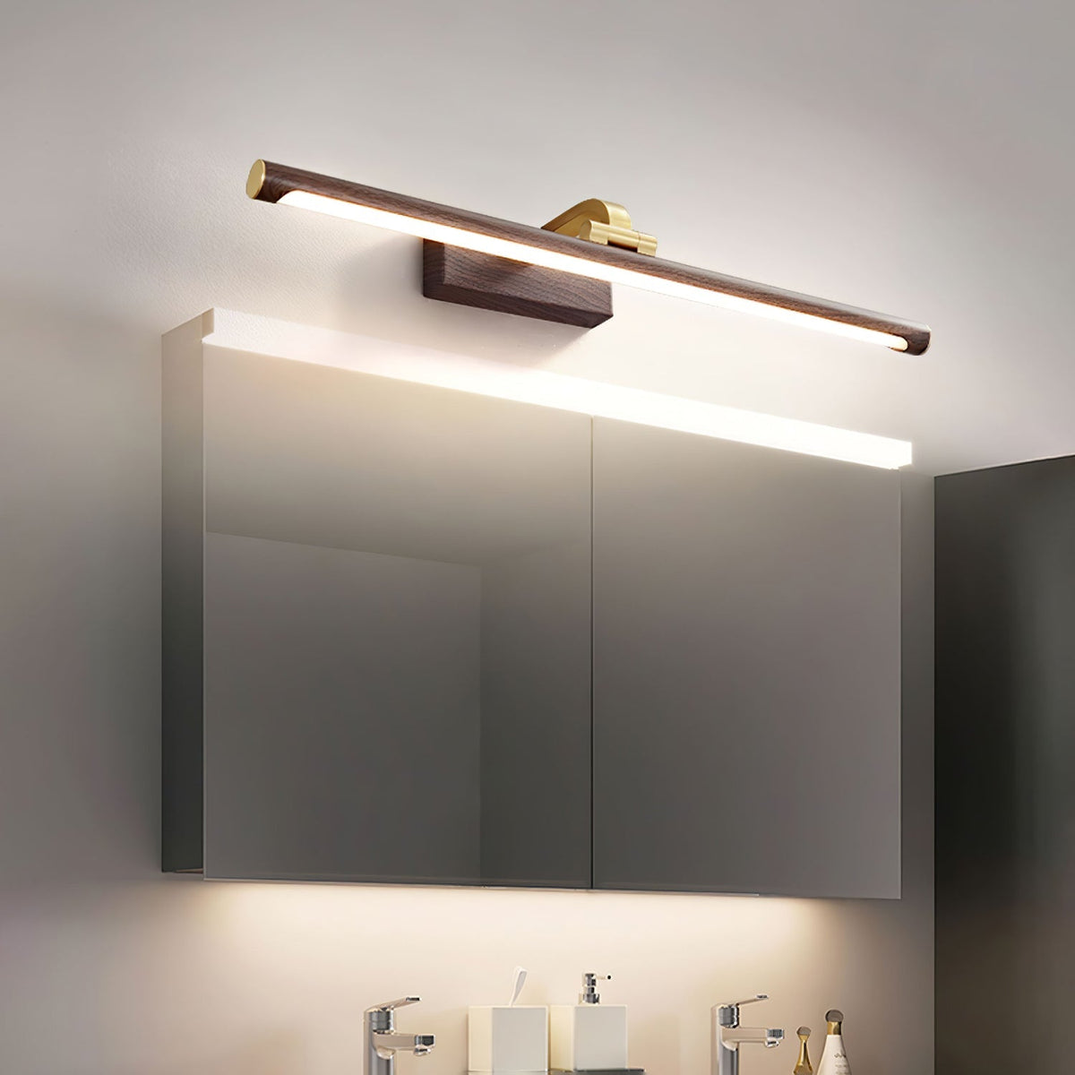 Tevelo ottone lampada da parete minimalista
