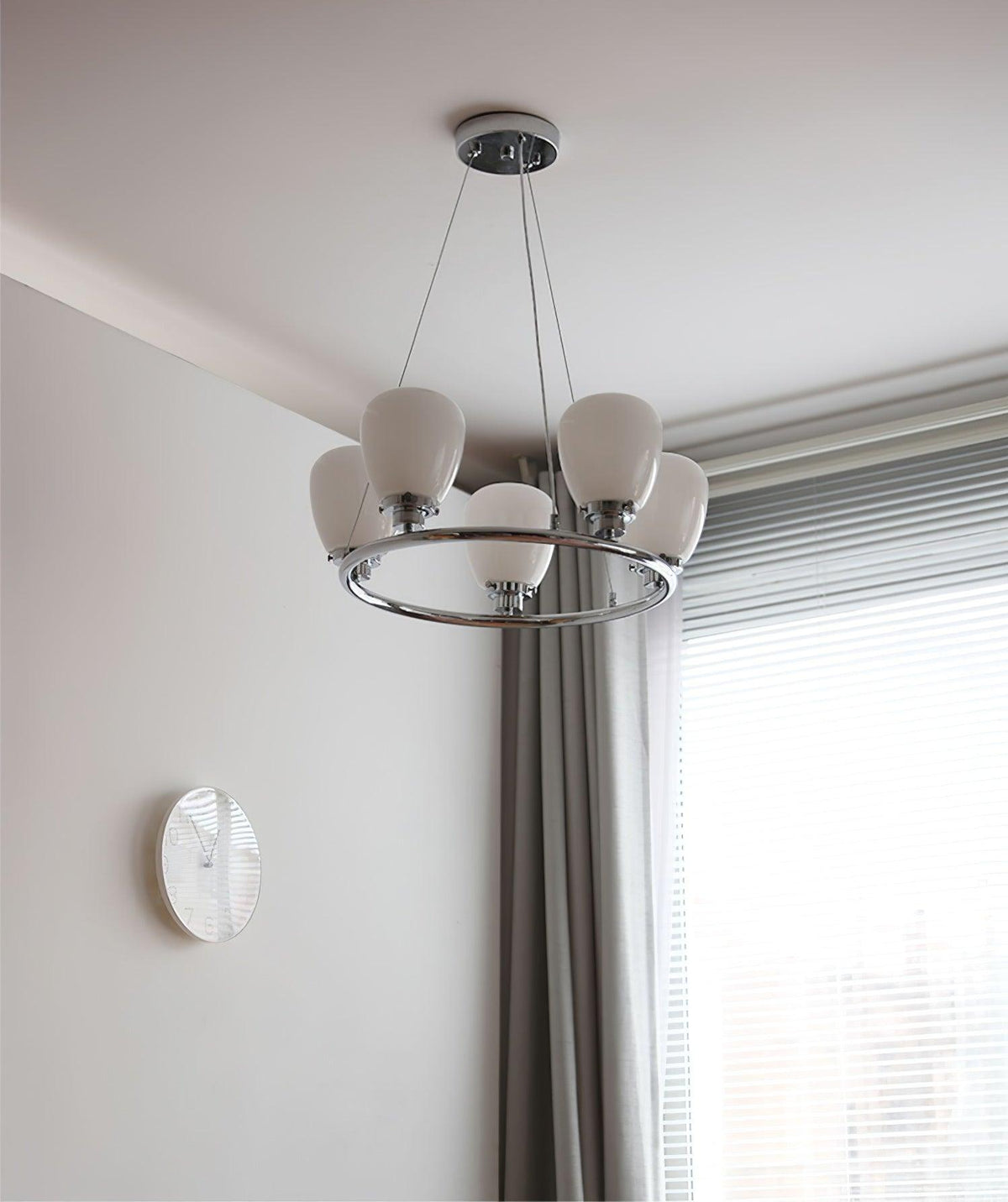 Lioroissa lampadario classico in vetro