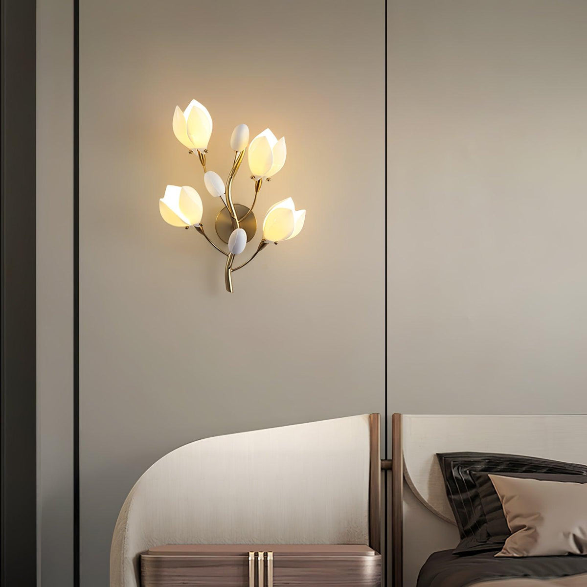 Dirixa Magnolia Elegance lampada da parete in Ceramica