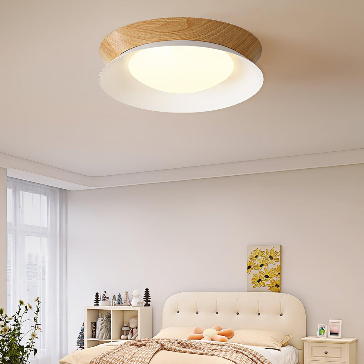 Acor lampada da soffitto Anello Double Half Round Nordico