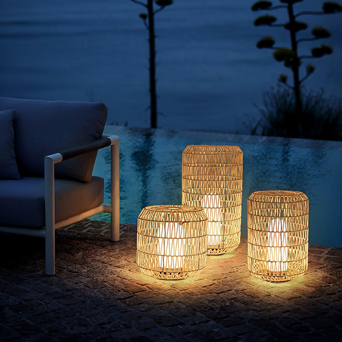 Cirenina lampada da parete per esterni vintage