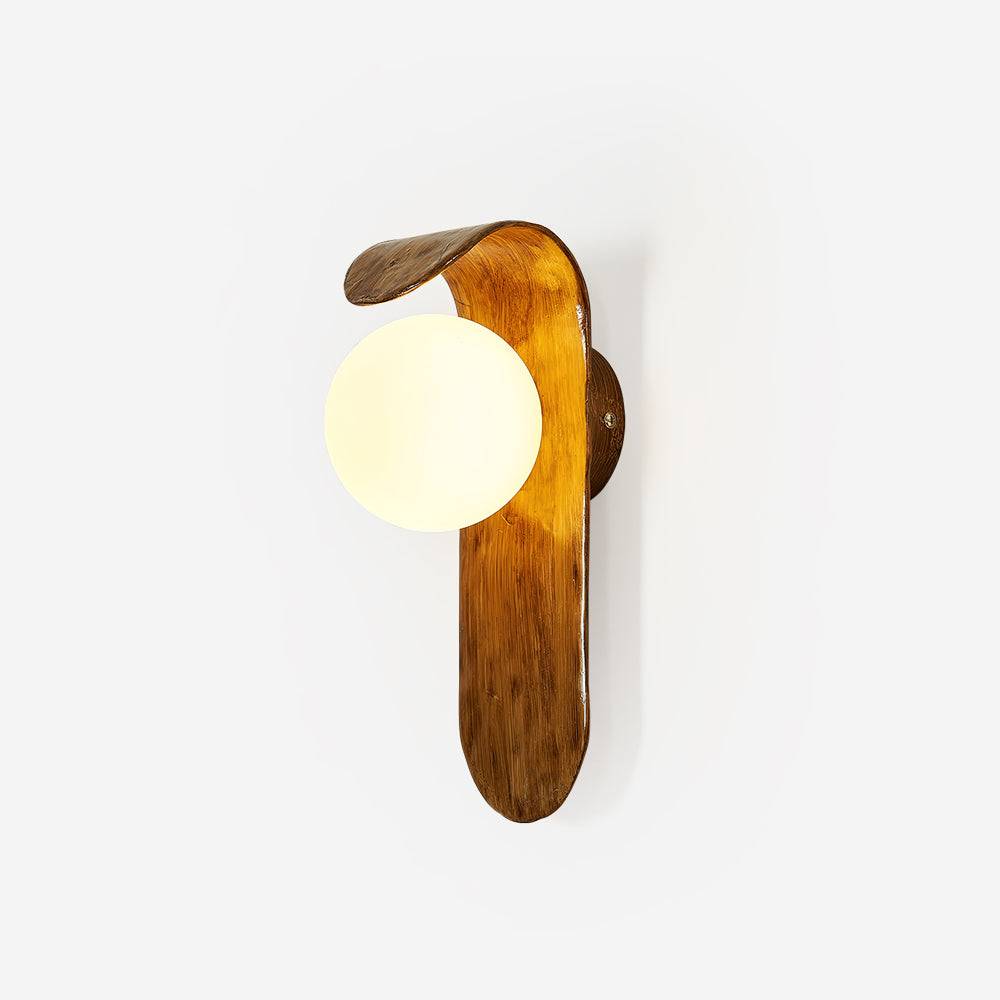 Gavino lampada da parete in legno