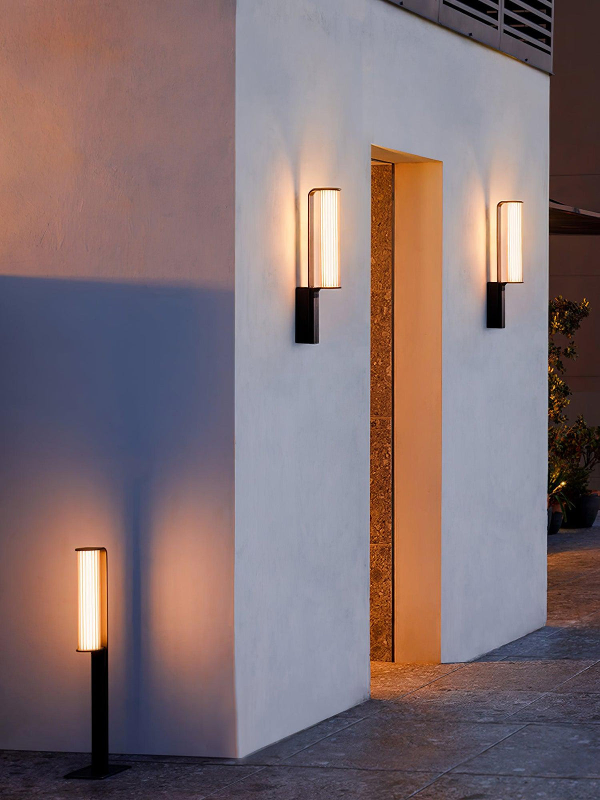 Utalionis Unica Arc LED applique per esterni