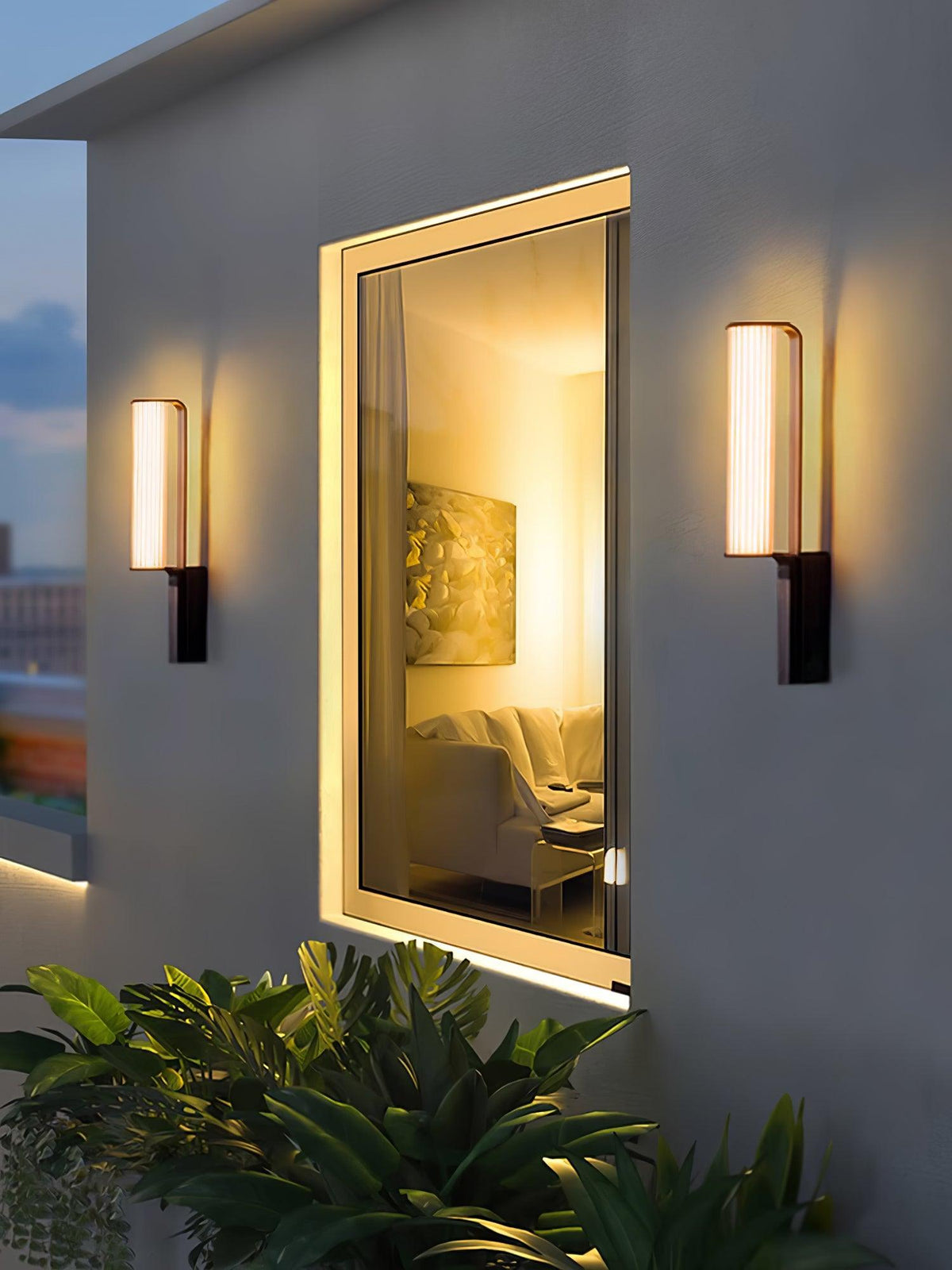 Utalionis Unica Arc LED applique per esterni