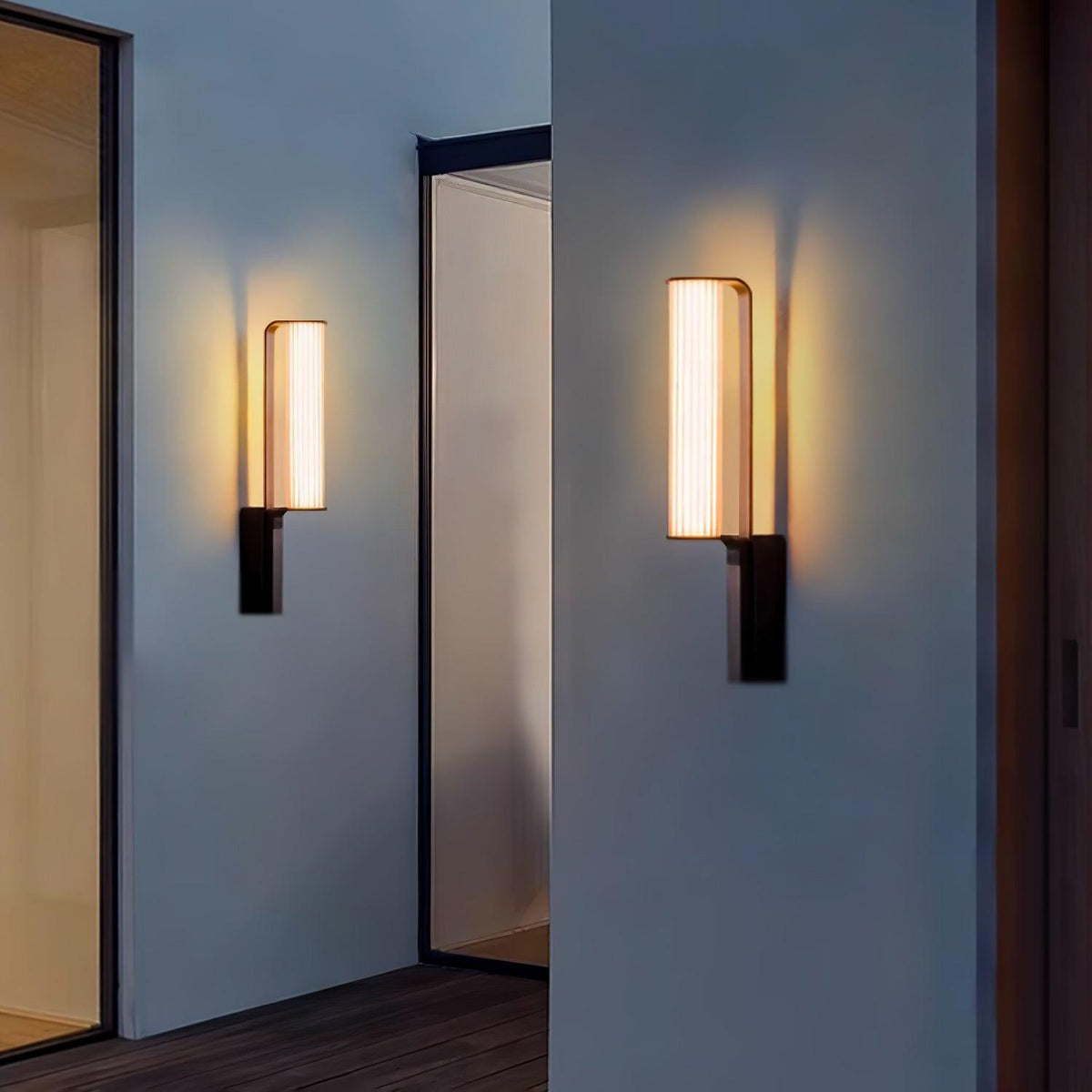 Utalionis Unica Arc LED applique per esterni