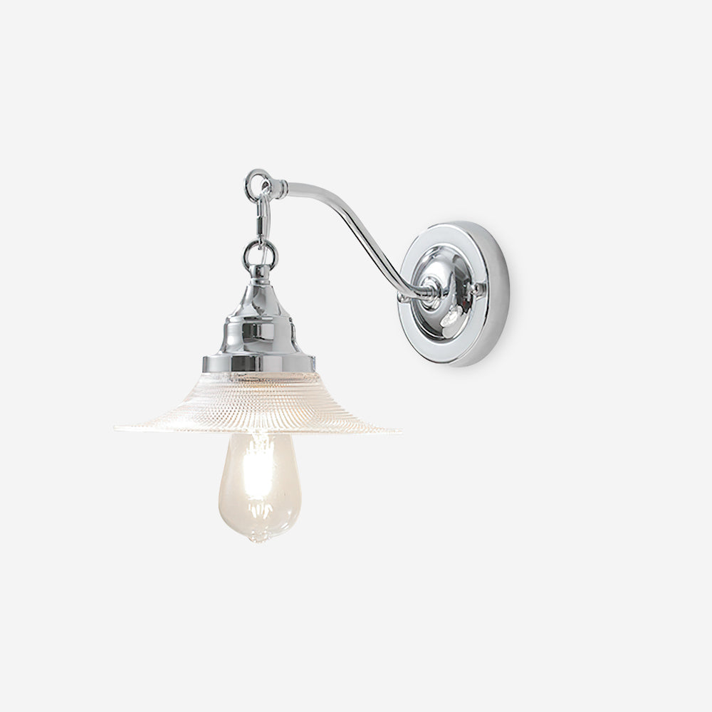 Perivo lampada da parete cromata Lucidata