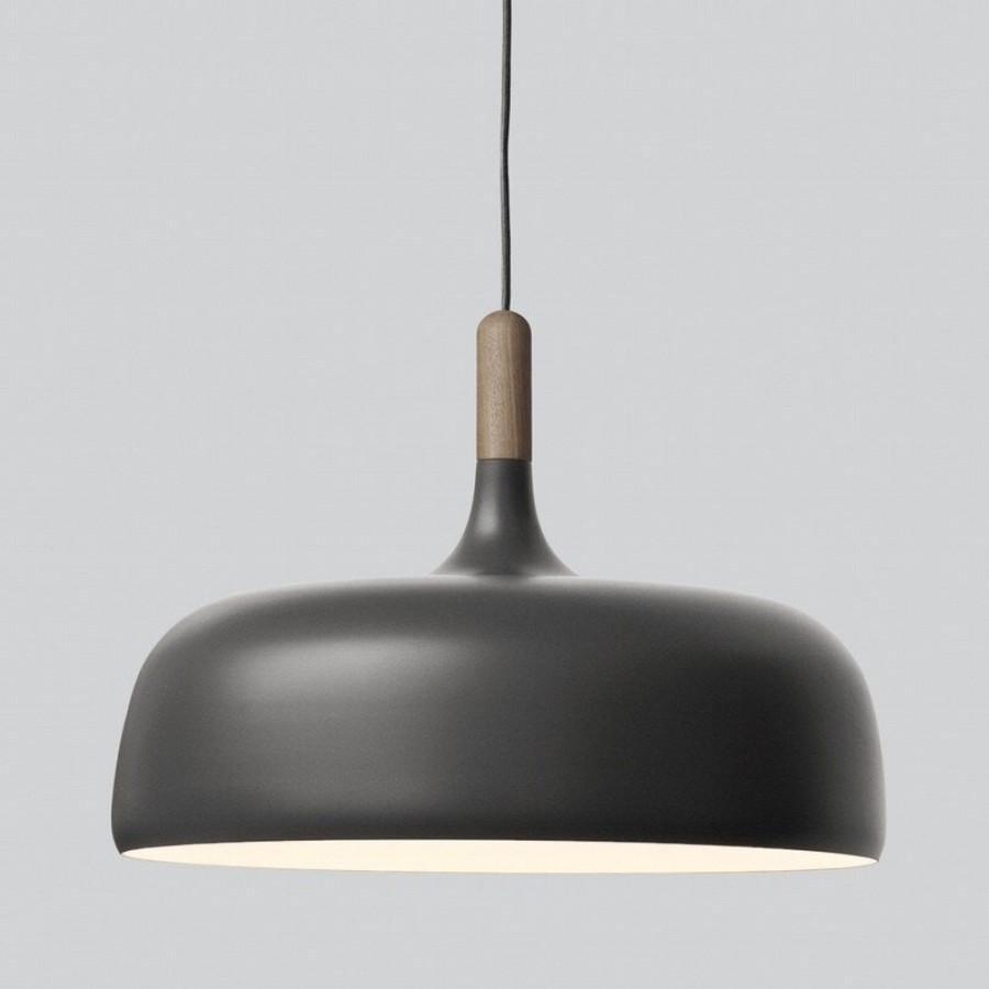 Sylivenne lampada a sospensione con paralume bianco in legno