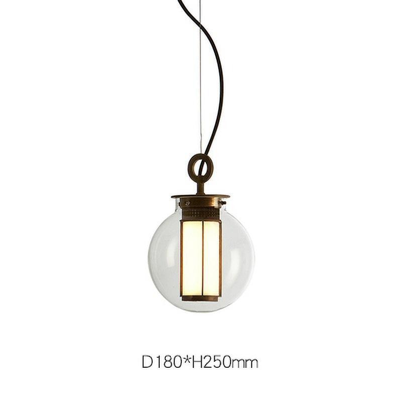 Uphaos lampada a sospensione moderna minimalista in vetro