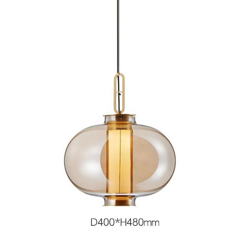 Uphaos lampada a sospensione moderna minimalista in vetro