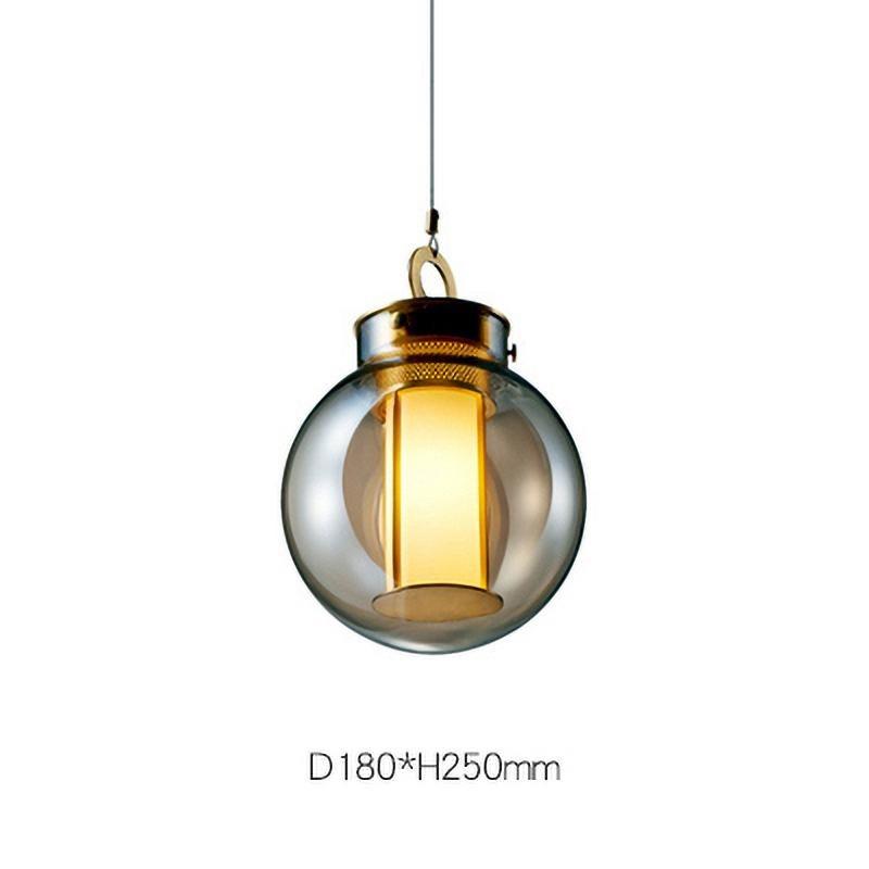 Uphaos lampada a sospensione moderna minimalista in vetro