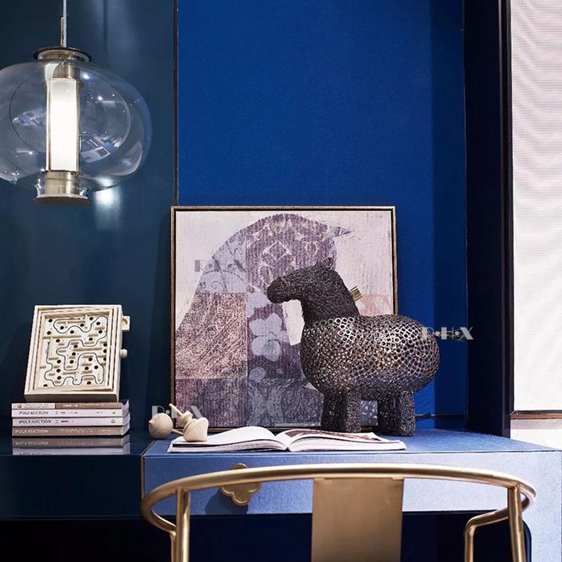 Uphaos lampada a sospensione moderna minimalista in vetro