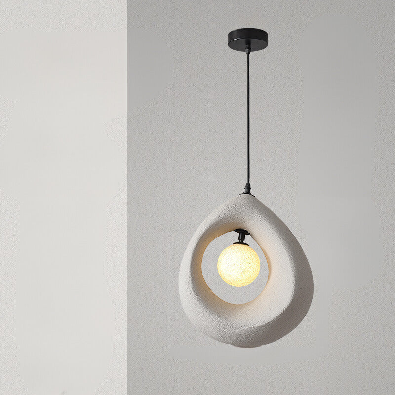 Avi Moderno PVC Sospensione Bianco Grigio Camera da letto Soggiorno