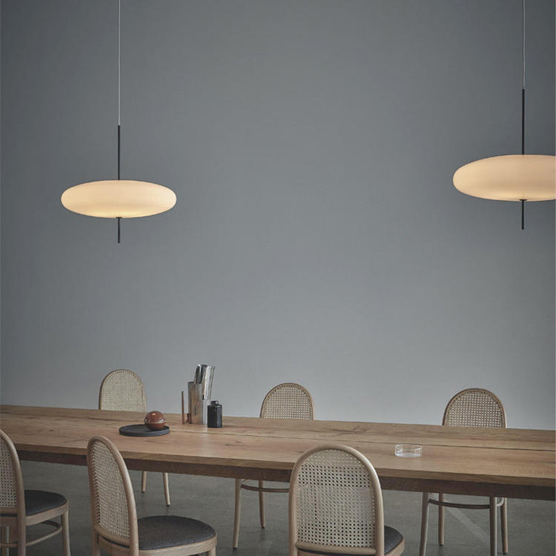 Ritta Nordico LED Moderna Lampada a Sospensione Ovale Singola - Relic Pieces